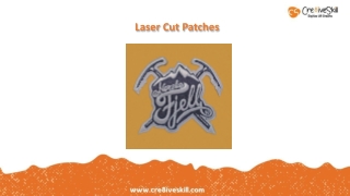 Custom Laser Cut Patch Services | Cre8iveSkill