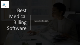 Best Medical Billing Software by MedEZ