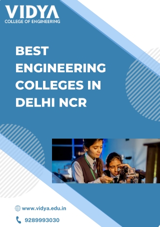 Top 10 Engineering Colleges in Meerut | Best Engineering Colleges in NCR | B Tec