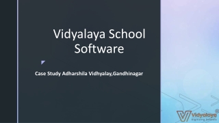 Case Study Adharshila Vidhyalay,Gandhinagar