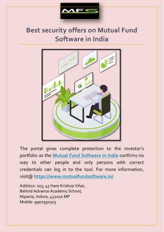 Best security offers on Mutual Fund Software in India