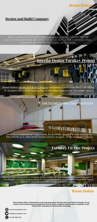 Design and Build Company |Brawn Globus
