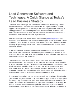 lead generation3