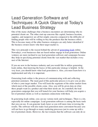 lead generation3