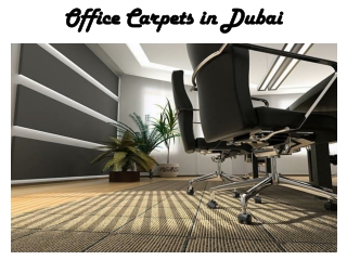 Office Carpets in Dubai