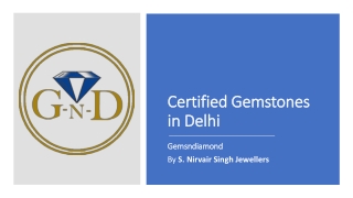 Certified gemstones in delhi