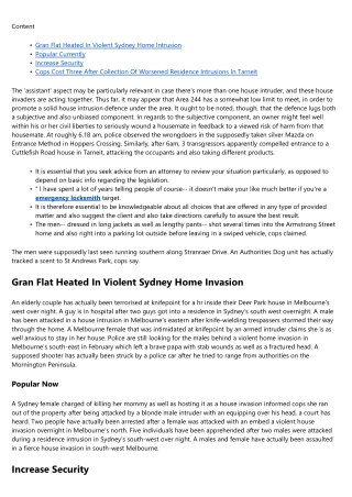 Exacerbated Residence Invasion, Youngsters's Court