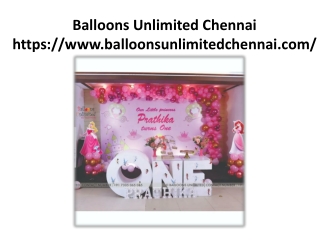 birthday party organizers in chennai