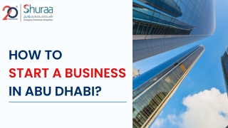 How to start a business in Abu Dhabi