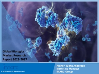 Biologics Market PDF | Growth | Trends | Forecast to 2022-2027