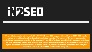 White Label SEO Company - PDF