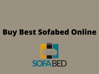 Buy best sofabed online