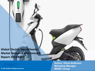 Electric Two-Wheeler Market PDF, Size, Share, Trends, Industry Scope 2022-2027