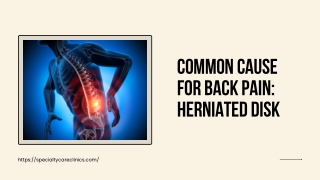 Herniated disk