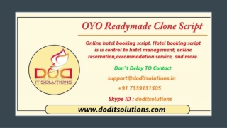 Online OYO Clone System - DOD IT Solutions