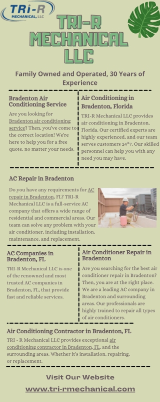 Air Conditioning in Bradenton, Florida