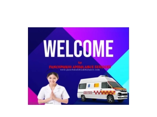 Panchmukhi Road Ambulance Services in Laxmi Nagar