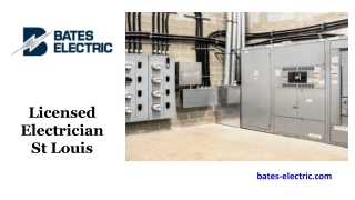 Licensed Electrician St Louis