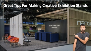 Great Tips For Making Creative Exhibition Stands