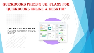 QuickBooks Pricing UK: Plans For QuickBooks Online & Desktop