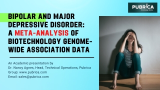 A meta-analysis of biotechnology genome-wide association data – Pubrica