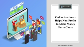 Online Auctions solutions for Nonprofits | iConnectX