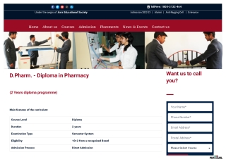 Diploma in Pharmacy
