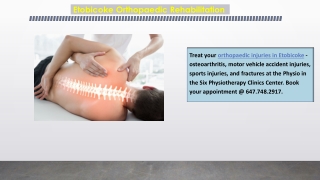 Etobicoke Orthopaedic Rehabilitation