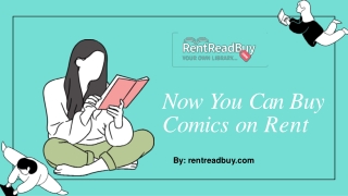Rent Your Favorite Comics and Manga Series From RentReadBuy.Com