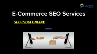 E-Commerce SEO Services