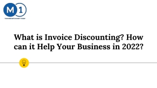 Invoice Discounting - What it is and how it can help your business in 2022