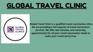 Covid-19 Test for Travel - Global Travel Clinics