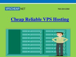 Cheap Reliable VPS Hosting