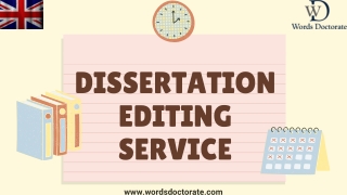 Best Dissertation Editing Services For You - Words Doctorate