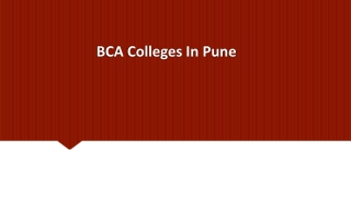 One of the Best BCA Colleges in Pune - MIT ACSC