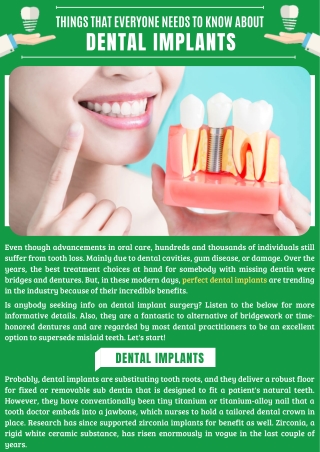 Affordable Dental Implants To Improve Your Smile