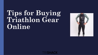 Tips for Buying Triathlon Gear Online