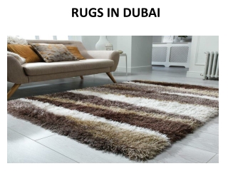 RUGS IN DUBAI