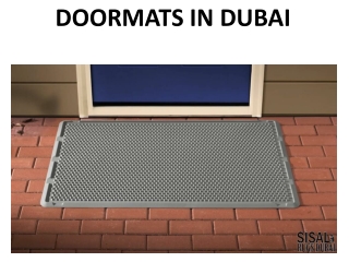 DOORMATS IN DUBAI