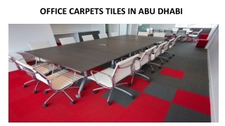 OFFICE CARPETS TILES IN ABU DHABI