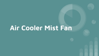 Air Cooler Mist Fan