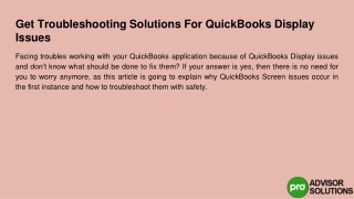 Let's get to the troubleshooting solutions for QuickBooks performance issues