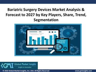 Bariatric Surgery Devices Market, Share, Growth, Trends and Forecast to 2027: Gl