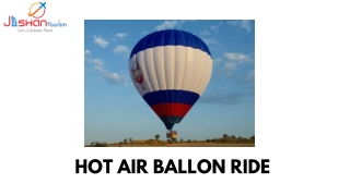 HOT AIR BALLON RIDE IN DUBAI