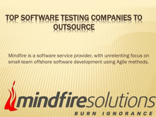 Top Software Testing Companies to Outsource