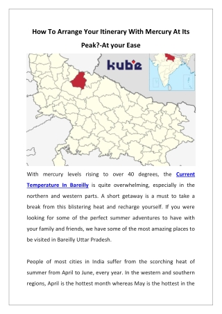 How To Arrange Your Itinerary With Mercury At Its Peak?-At your Ease