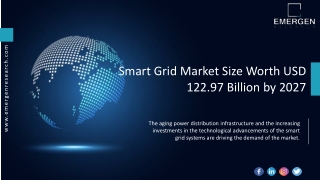 Smart Grid Market Share Global Industry Trends 2027