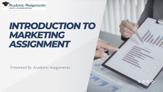 Introduction to marketing assignment