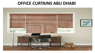 OFFICE BLINDS ABU DHABI