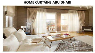 HOME CURTAINS ABU DHABI